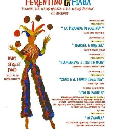 FERENTINO in FIABA…Festival del teatro ragazzi e del teatro Fantasy: VIII edizione
