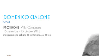 “UNA MATERIA IMMATERIALE” Domenico Cialone – Opere in mostra