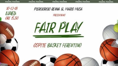 Il BASKET FERENTINO OSPITE A FAIR PLAY