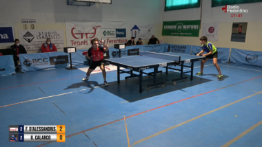 F. D’ALESSANDRIS vs G. CALARCO