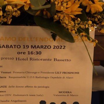 ENDOMETRIOSI – Ferentino 19 marzo 2022