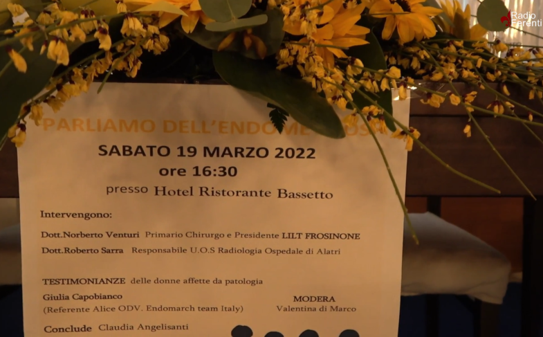 ENDOMETRIOSI – Ferentino 19 marzo 2022